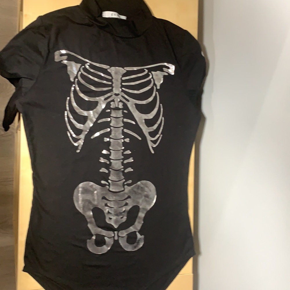 GAZE SKELETON BODY SUIT